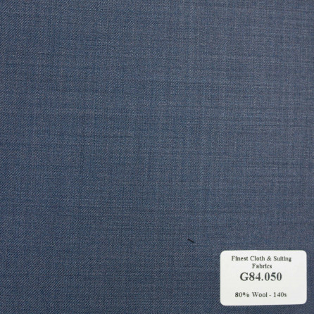 G84.050 Kevinlli V7 - Vải Suit 80% Wool - Xanh navy